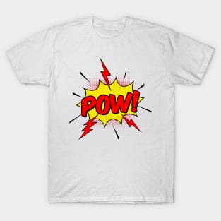 Pow! Comic Book Graphic T-Shirt
